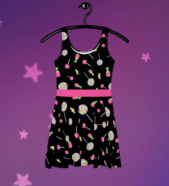 Sweet Tooth Candy Skater Dress