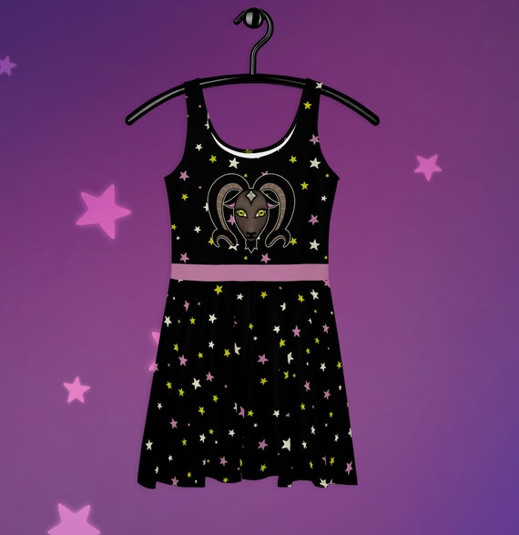 Baphomet Skater Dress