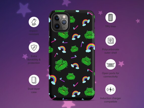 Gay Leather Frogs Tough iPhone case
