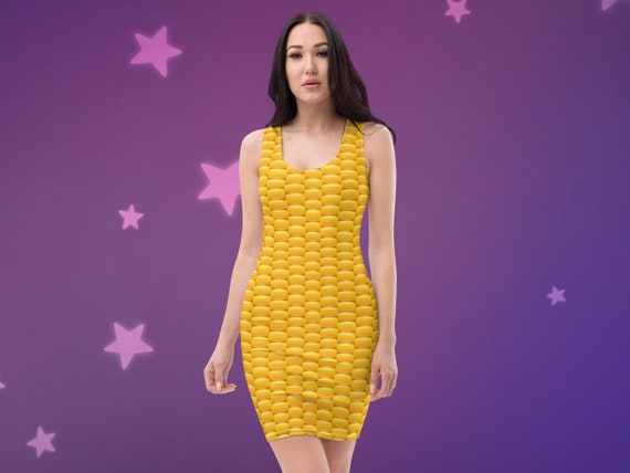Corn Cob Bodycon Dress