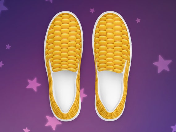 Corn Men’s Slip-on Canvas Shoes