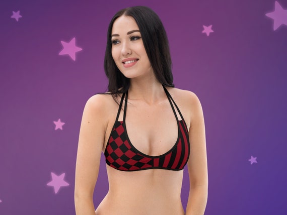 Clowncore Bikini Top