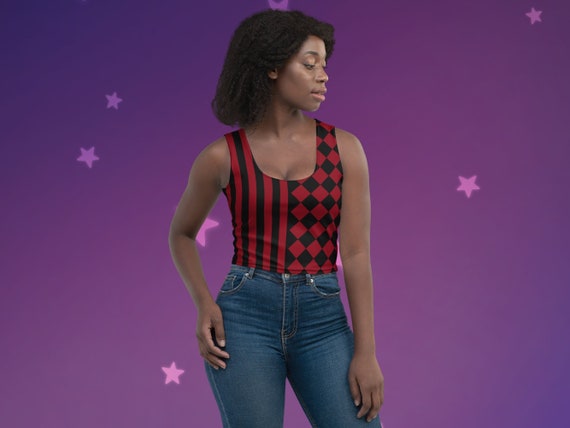 Clowncore Crop Top