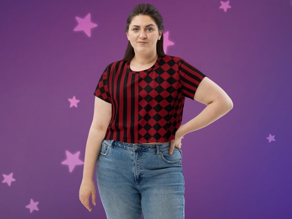 Clowncore Crop Tee