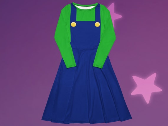 Luigi Cosplay Dress