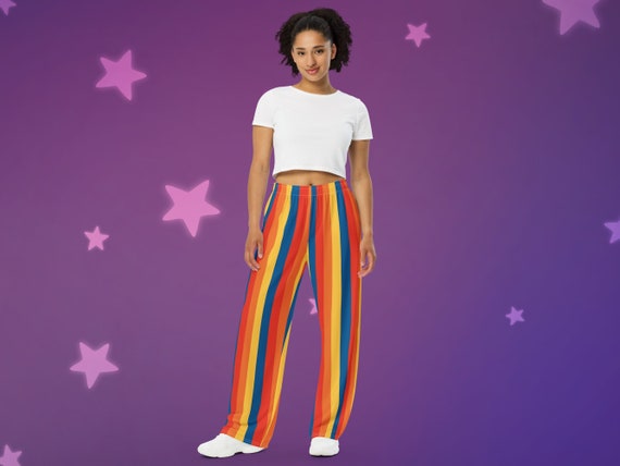 Rainbow Wally Clowncore Unisex Pants
